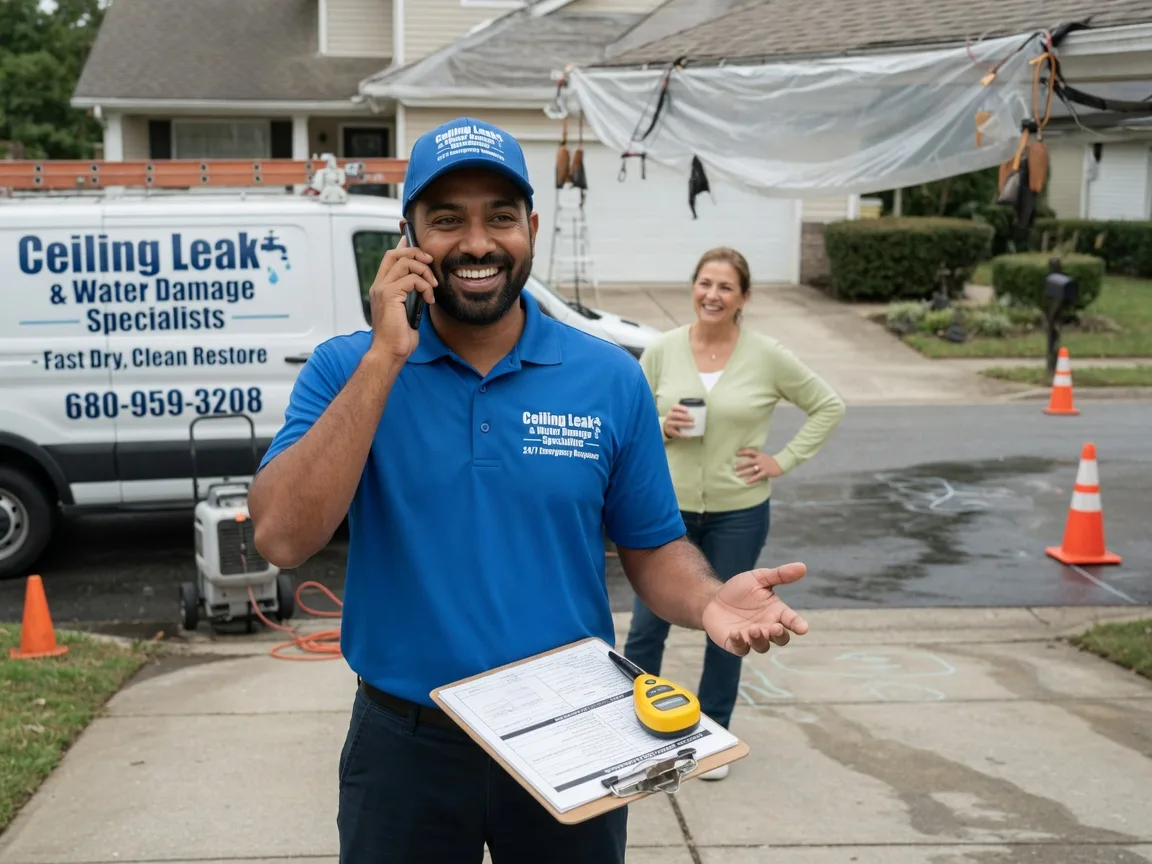 Ceiling Leak Cleanup Marlboro, NJ FAQs